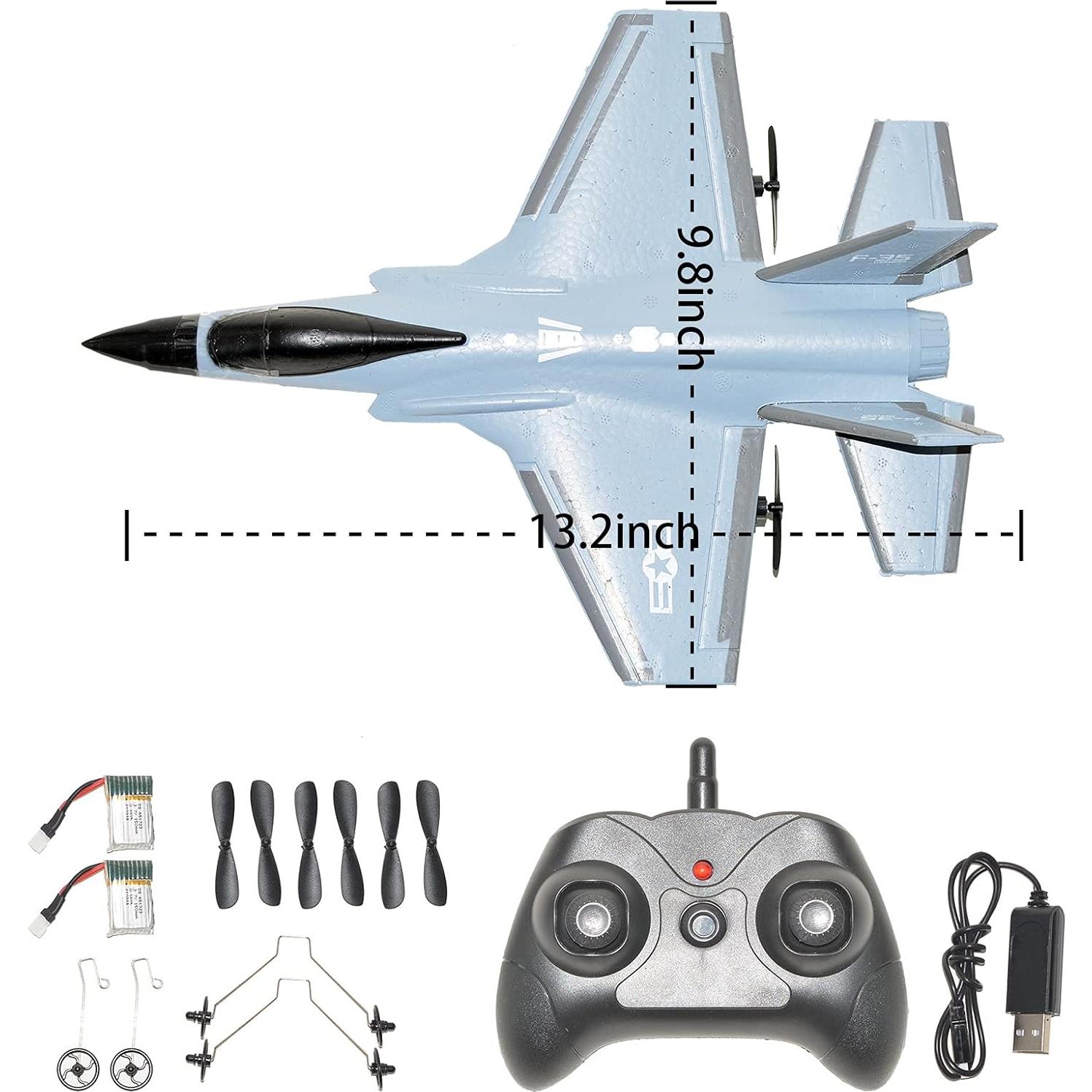 Avián RC OTSTOY FX635 2 Canales 2.4GHz RTF para Niños