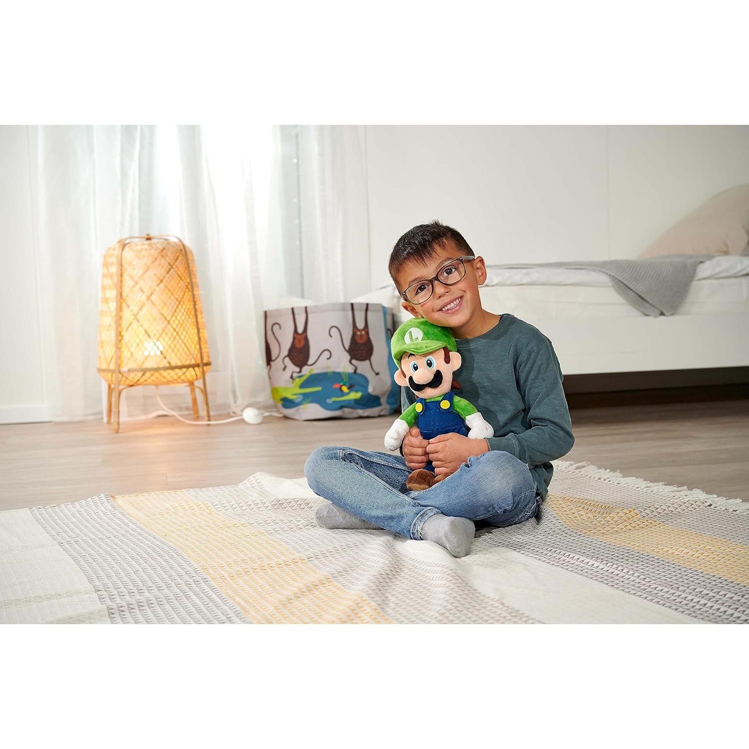 Peluche Luigi 30 cm Simba Toys - Super Mario Oficial