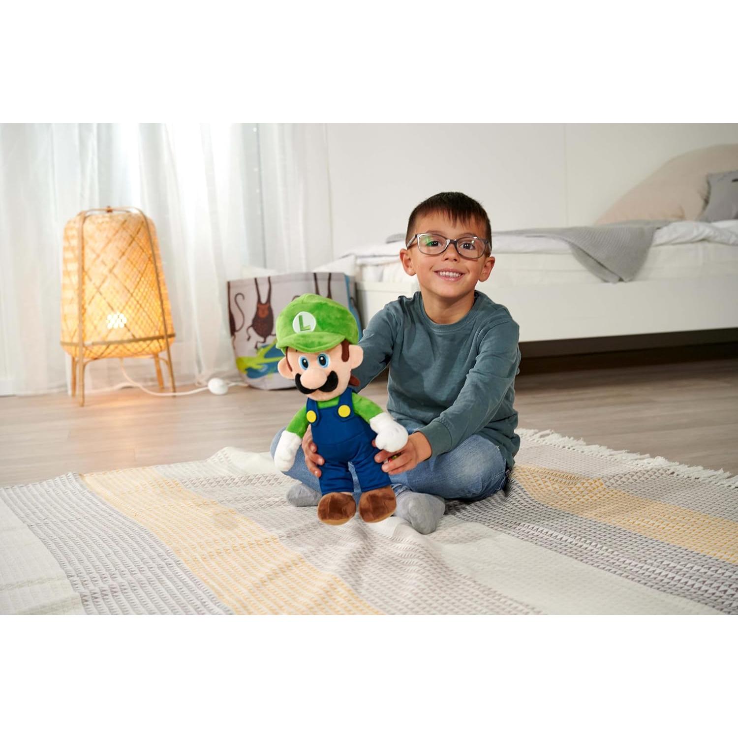 Peluche Luigi 30 cm Simba Toys - Super Mario Oficial