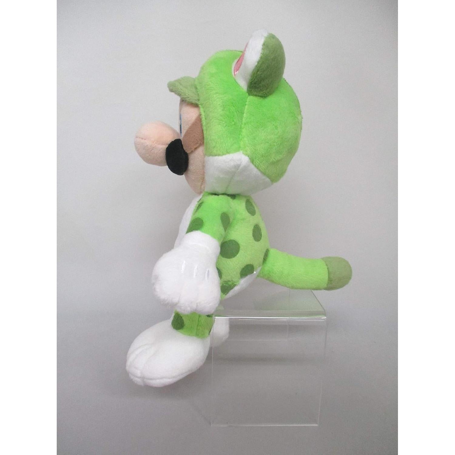 Muñeco de Peluche Neko Cat Luigi 23 cm Sanei Super Mario
