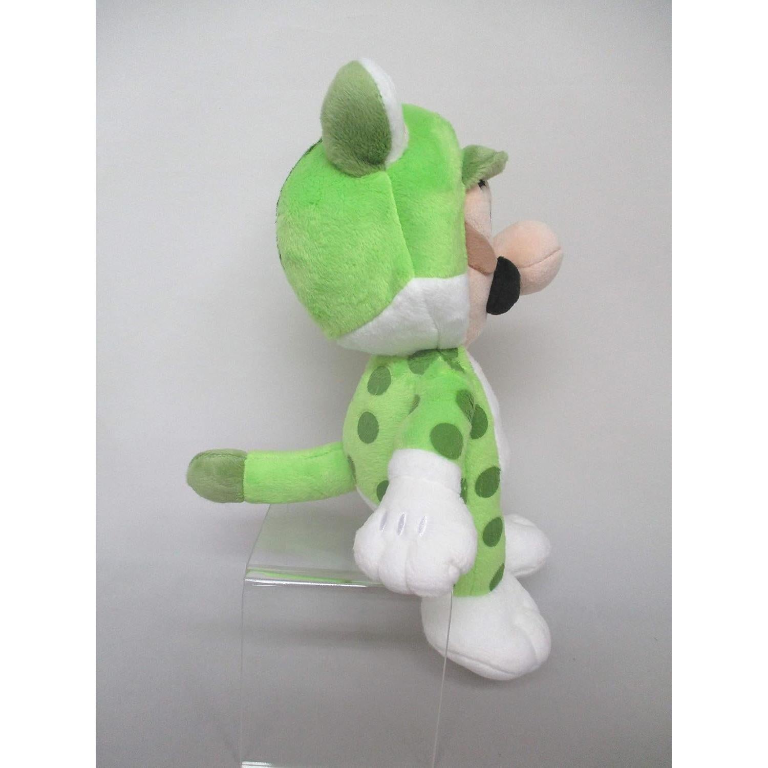 Muñeco de Peluche Neko Cat Luigi 23 cm Sanei Super Mario