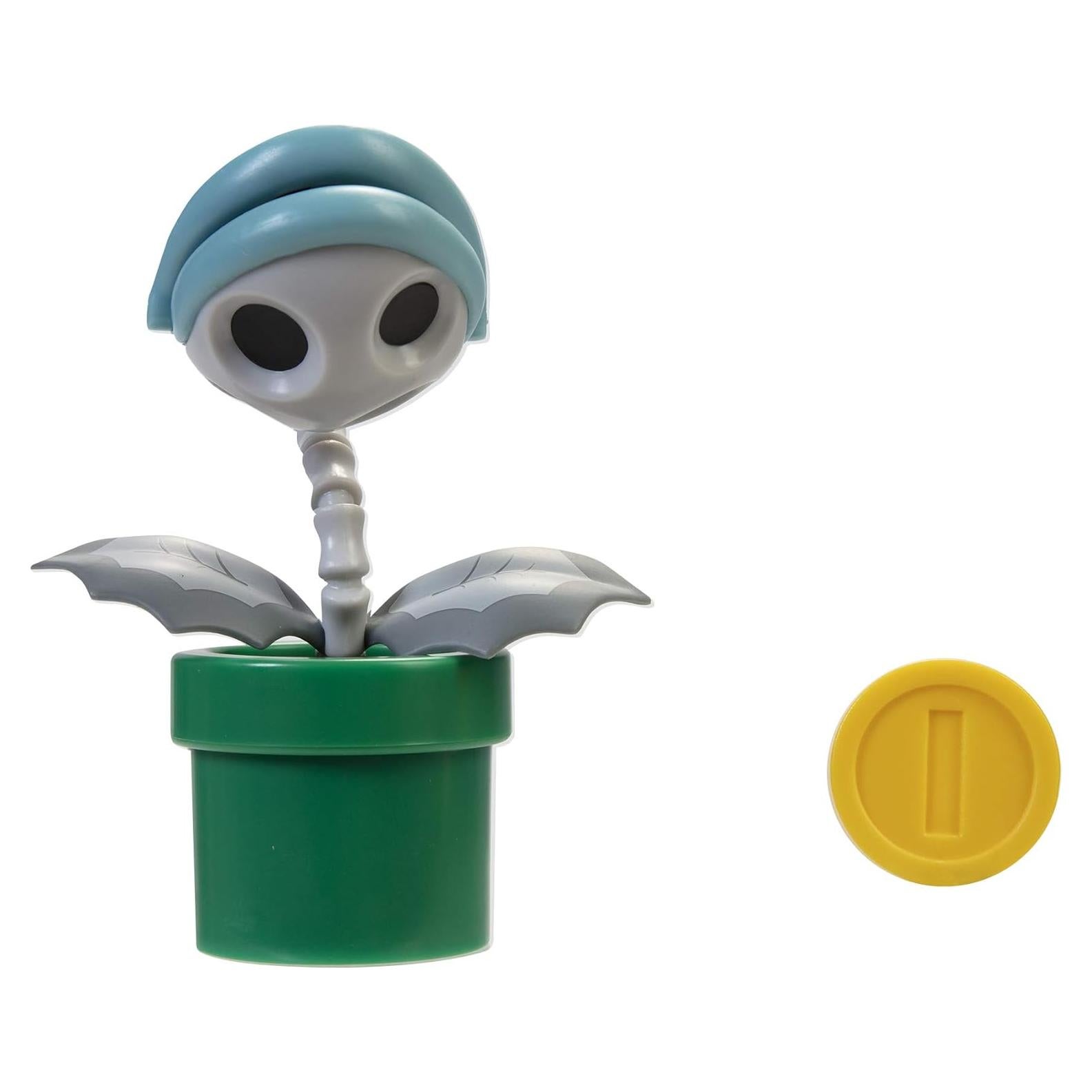 Figura de Acción Super Mario Hueso Piranha 10 cm Articulada