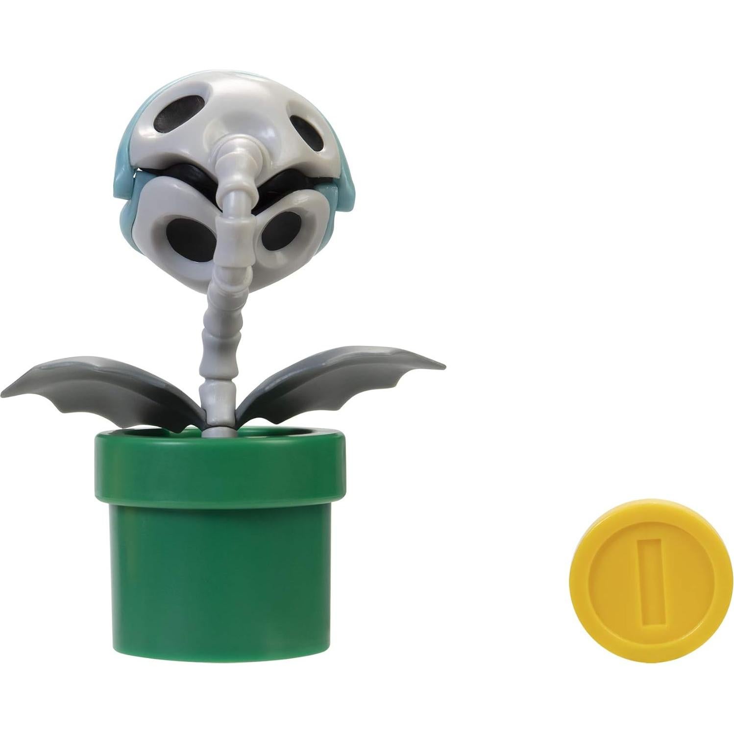 Figura de Acción Super Mario Hueso Piranha 10 cm Articulada