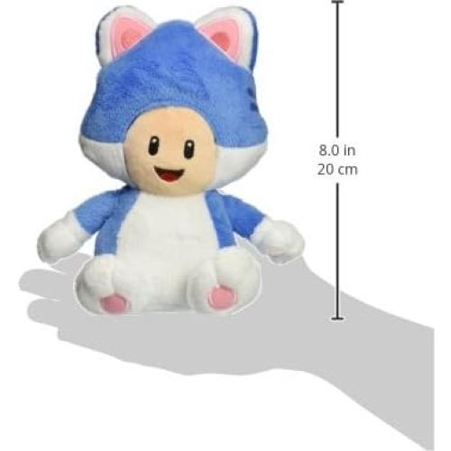 Peluche Cat Toad 17.8 cm Little Buddy Super Mario