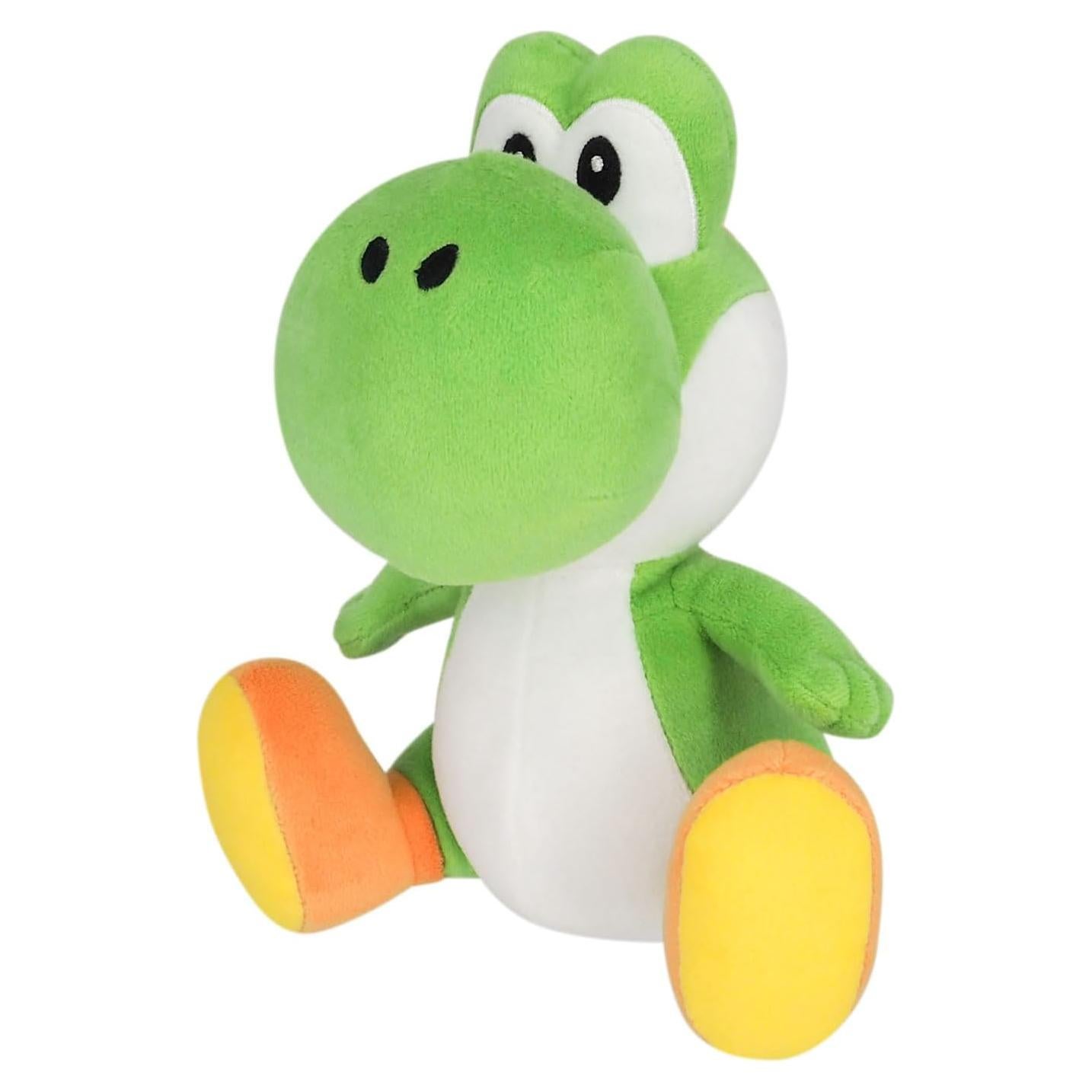 Peluche Yoshi 20 cm Sanei Super Mario All Star Verde