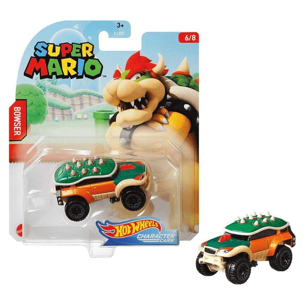 Hot Wheels Vehículo Super Mario Bros. Browser 1:64 Mattel