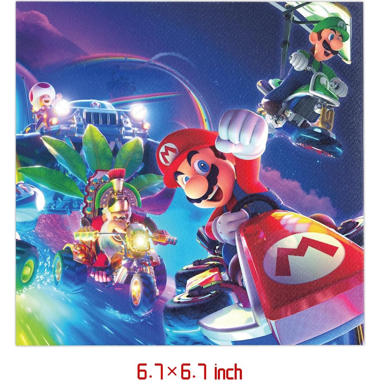 Suministros de Fiesta Mario Bros 40 Piezas - Platos y Servilletas