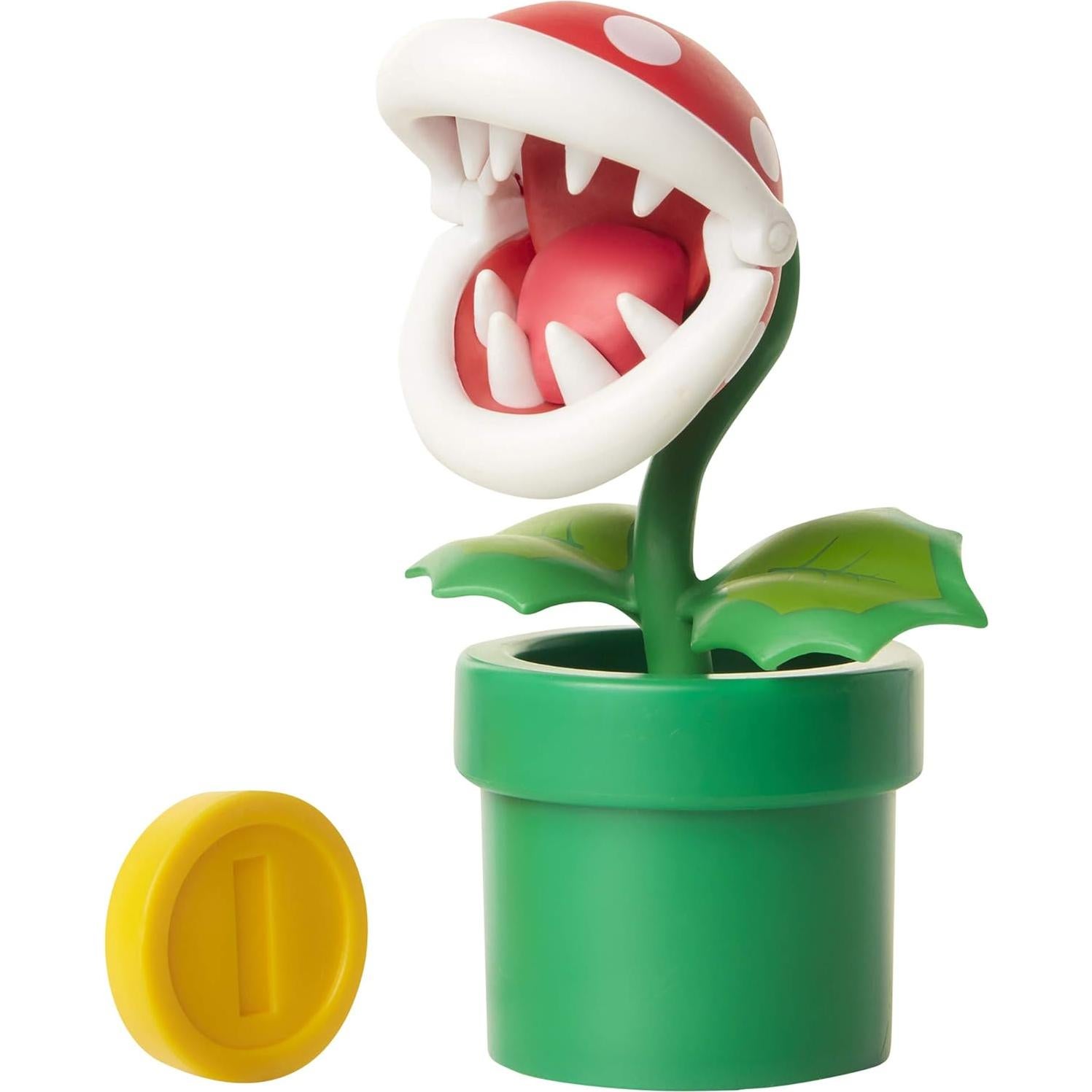 Figura Articulada Piranha Plant Super Mario Jakks 10.16 cm