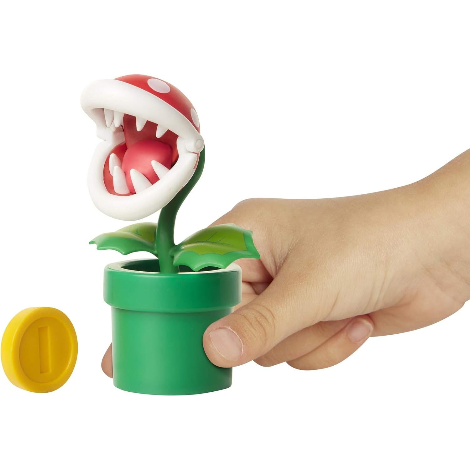 Figura Articulada Piranha Plant Super Mario Jakks 10.16 cm