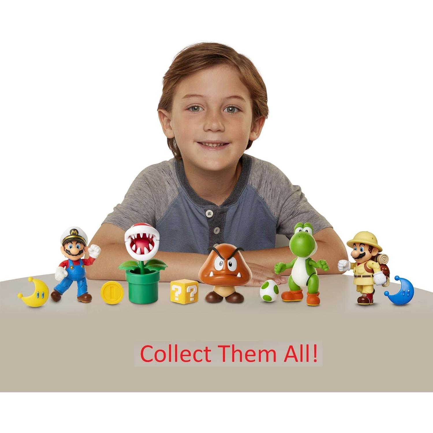 Figura Articulada Piranha Plant Super Mario Jakks 10.16 cm