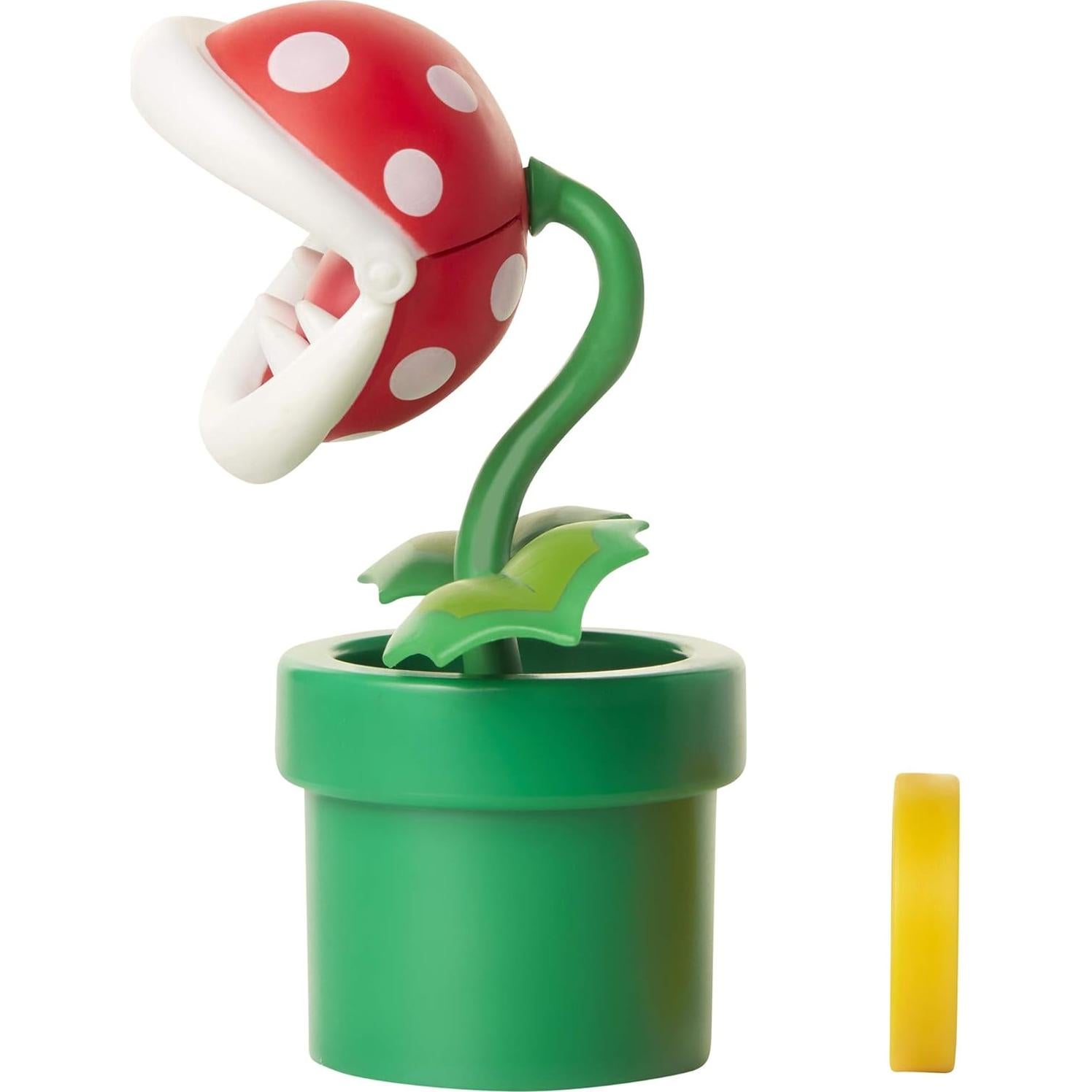 Figura Articulada Piranha Plant Super Mario Jakks 10.16 cm