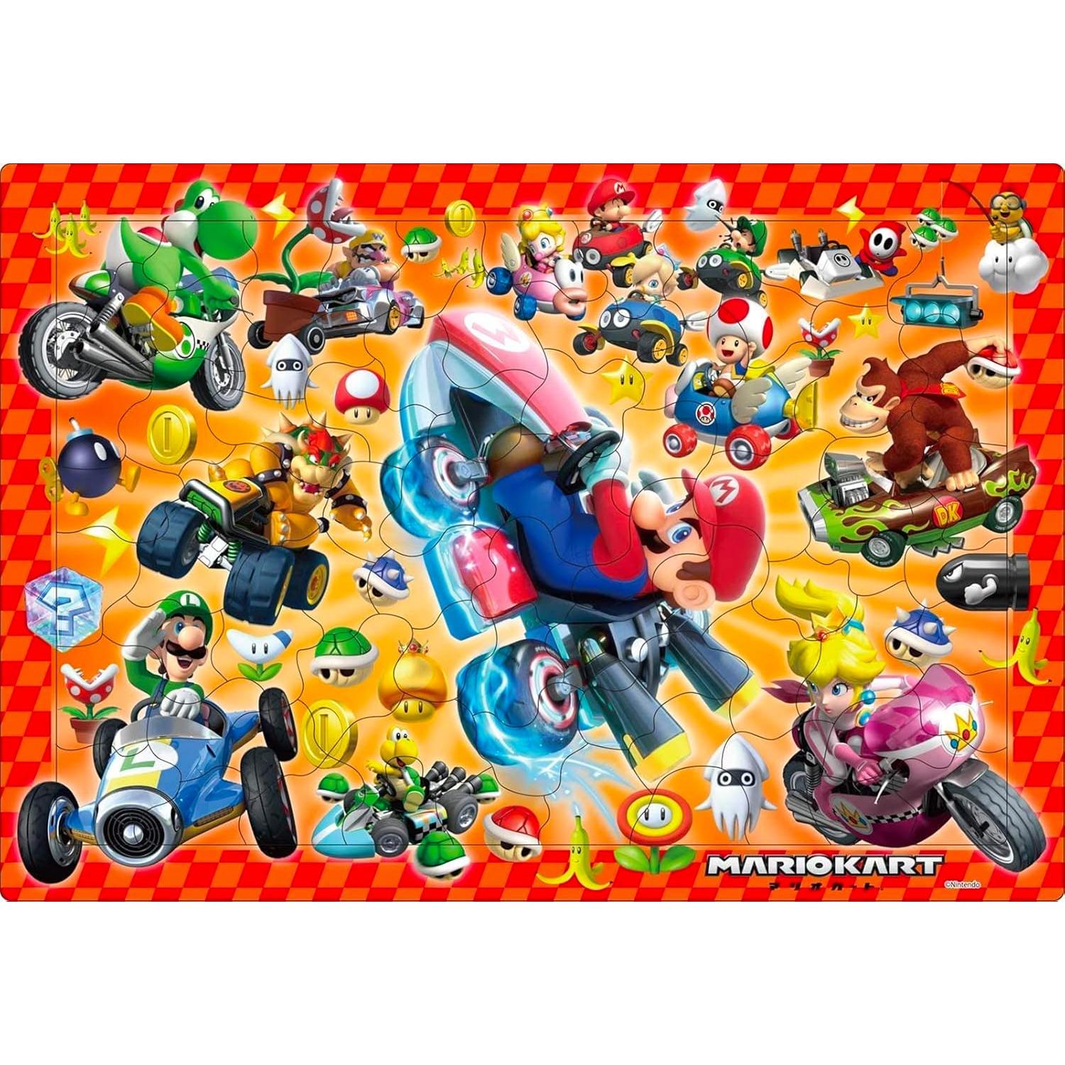 Rompecabezas Mario Kart 8 85 Piezas Otaku con Postal