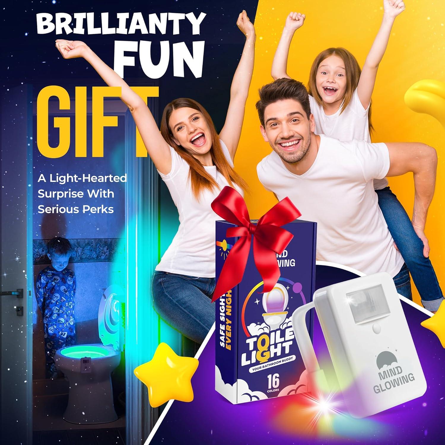 Luz de Inodoro LED con Sensor de Movimiento Mind-Glowing