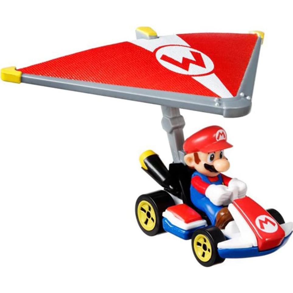Hot Wheels Mario Kart - Vehículo de Juguete de Metal 12.7cm