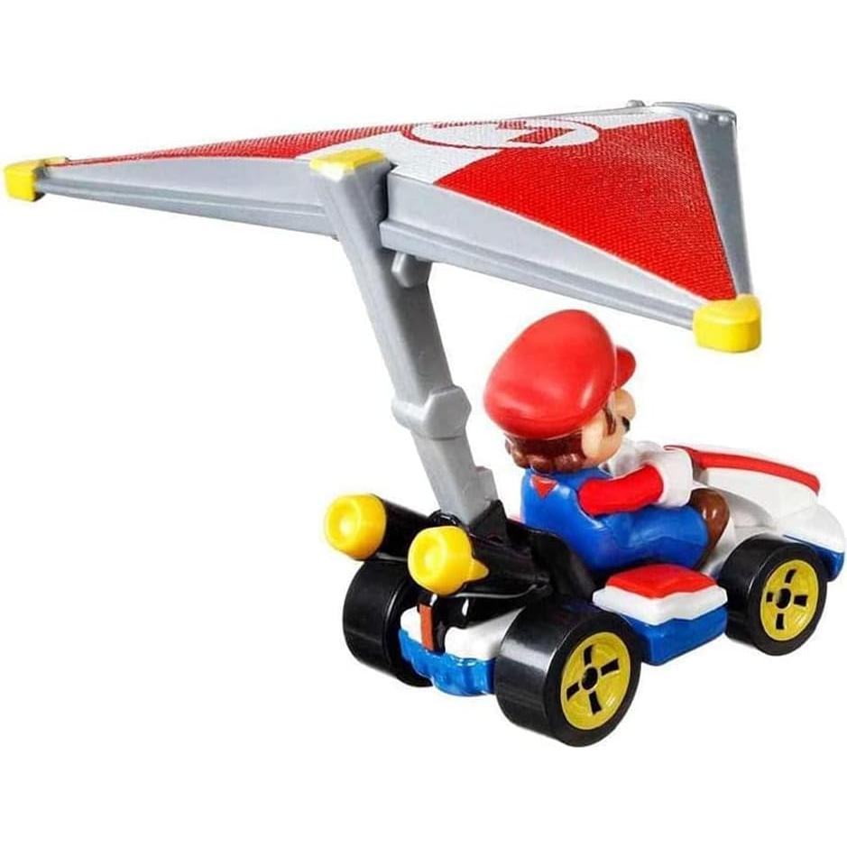 Hot Wheels Mario Kart - Vehículo de Juguete de Metal 12.7cm