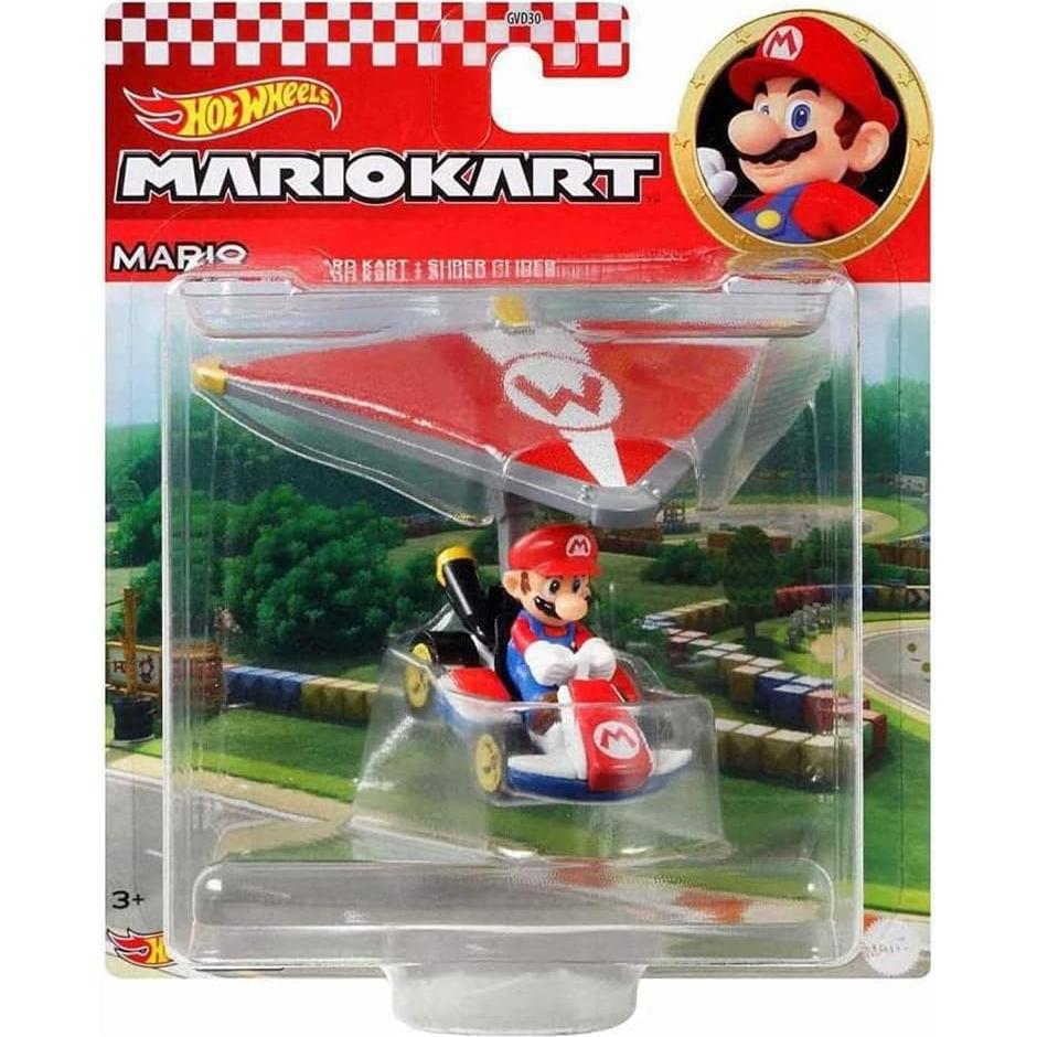 Hot Wheels Mario Kart - Vehículo de Juguete de Metal 12.7cm