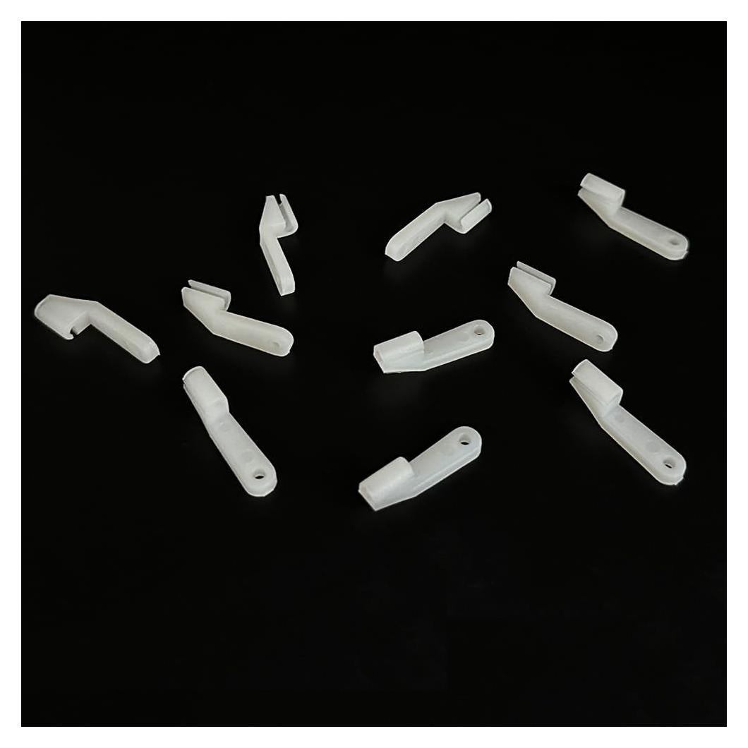 10 Sujetadores Plásticos URIMPAVIDO para Aviones RC 2mm