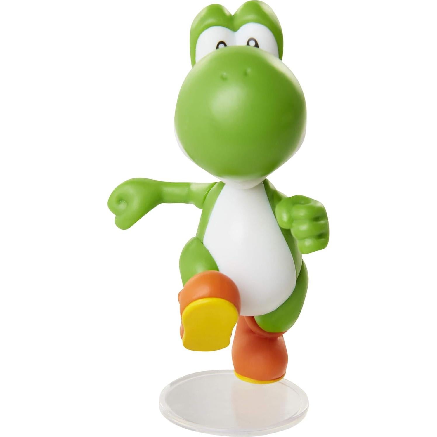Figura de Acción Yoshi Corriendo 6.35 cm Jakks Coleccionable