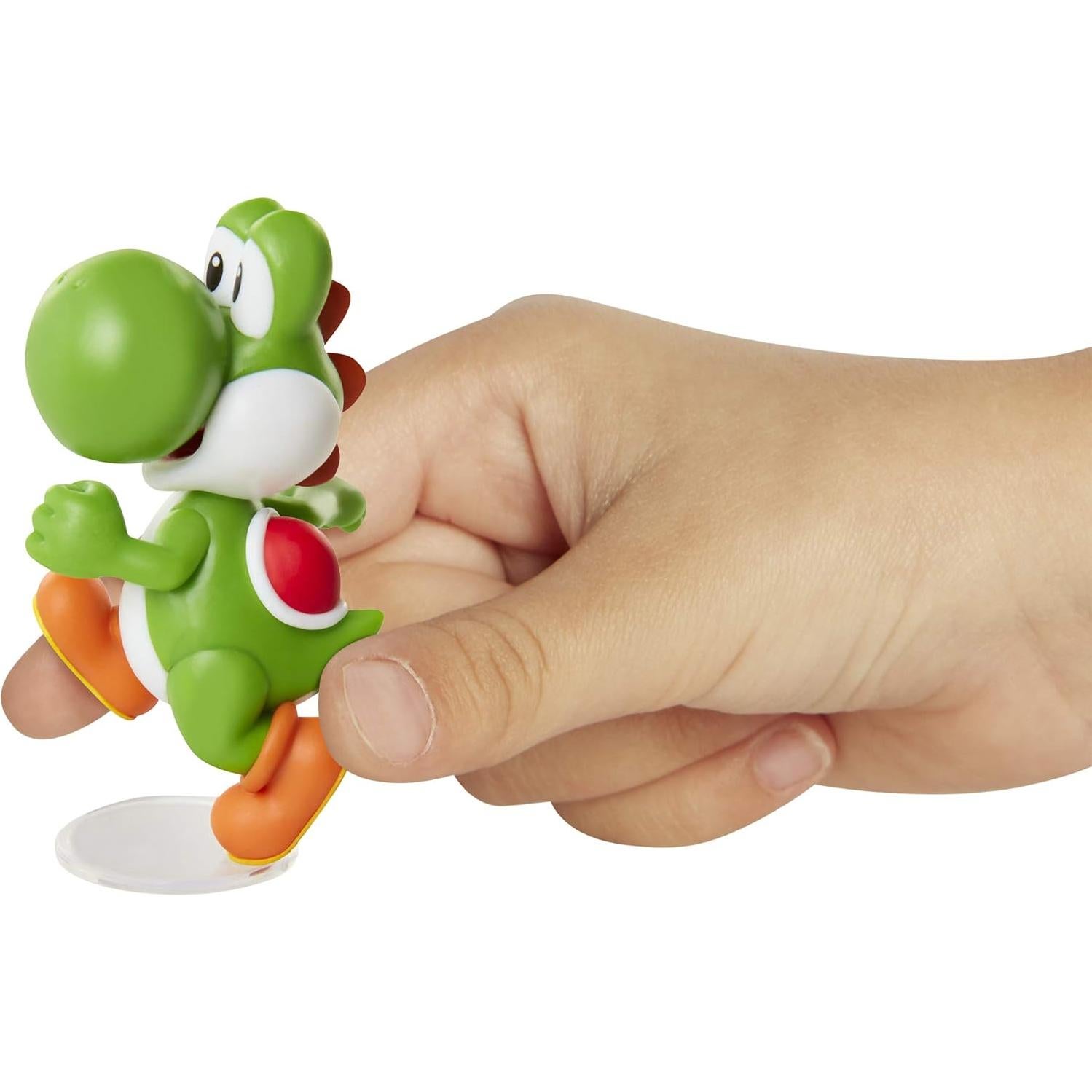 Figura de Acción Yoshi Corriendo 6.35 cm Jakks Coleccionable