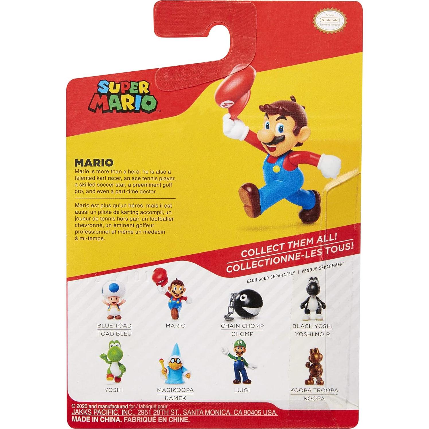 Figura de Acción Super Mario Mario 6.35 cm con Sombrero