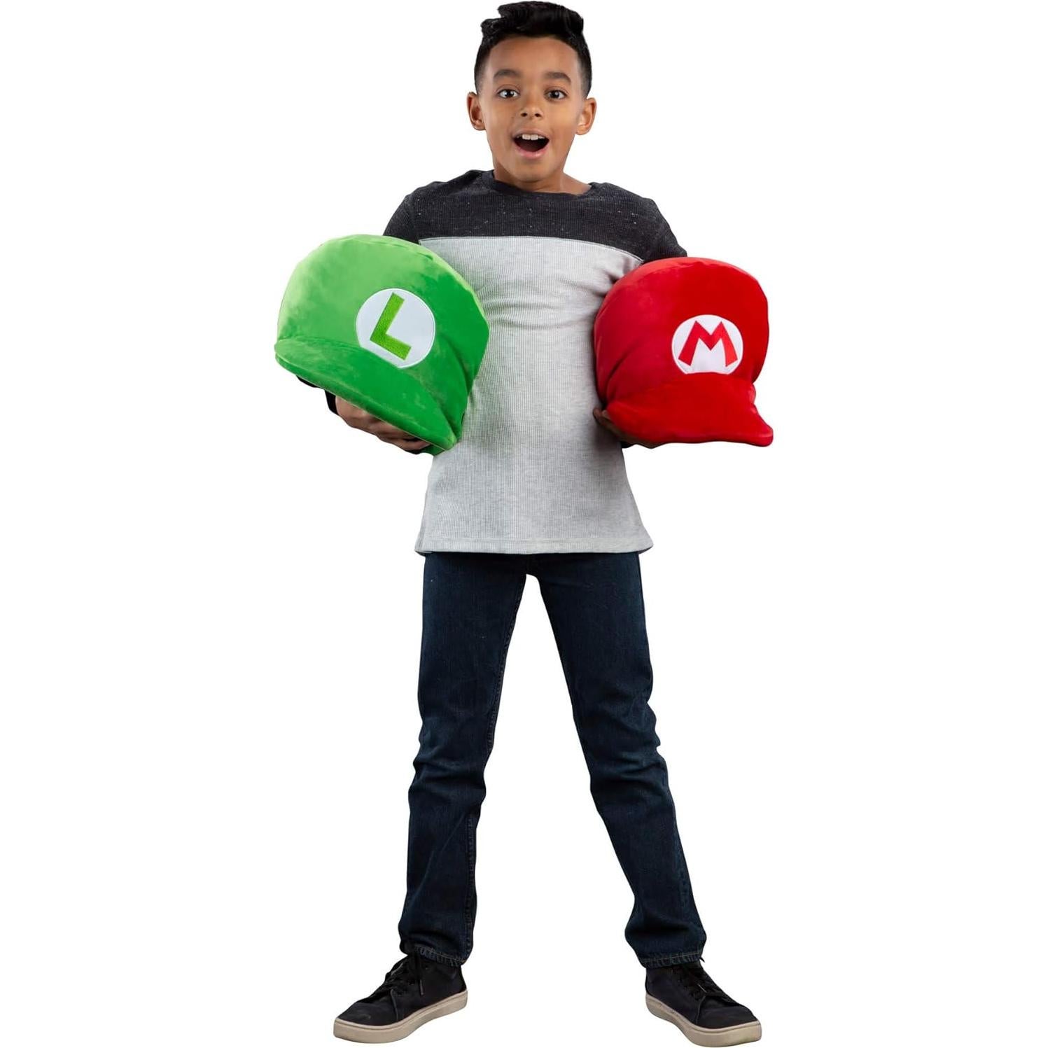 Peluche Luigi Super Mario Club Mocchi-Mocchi 38 cm