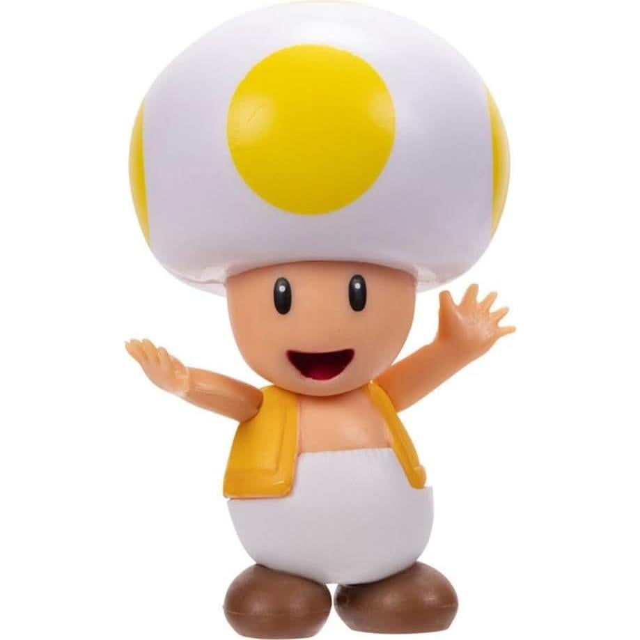 Figura de Acción Super Mario Hongo Amarillo 7.6 cm Jakks