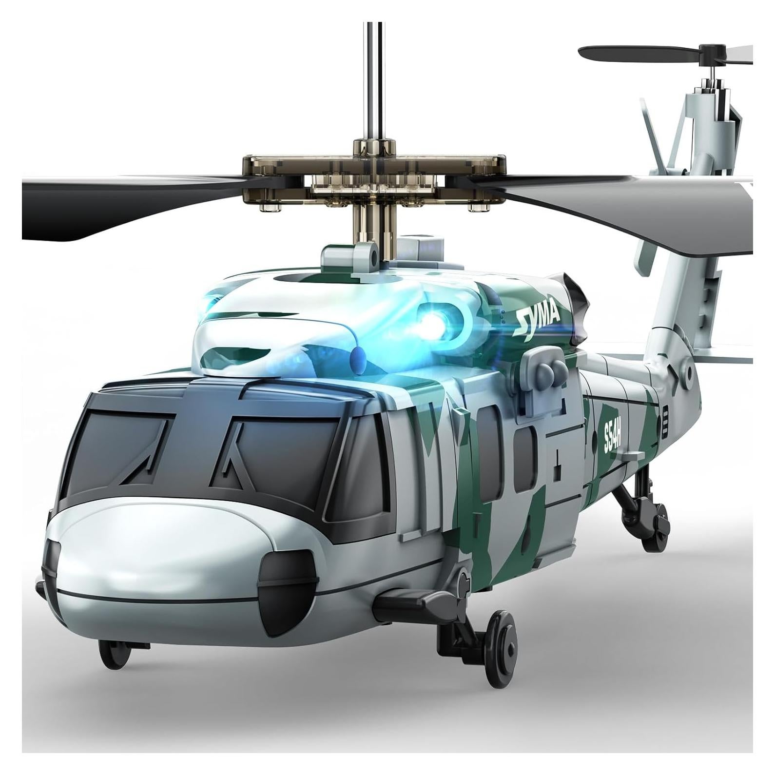 Helicóptero RC SYMA S54H Militar para Niños 22.5x5x9cm