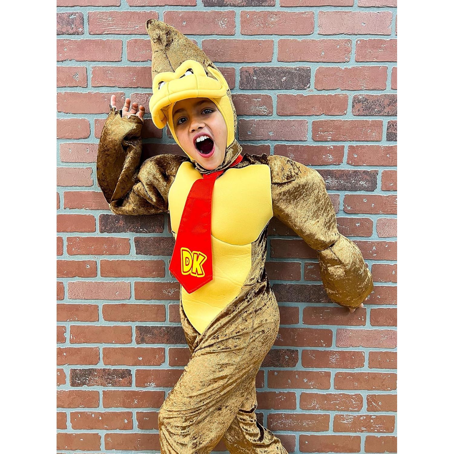 Disfraz Deluxe Donkey Kong para Niños Disguise - Talla Mediana