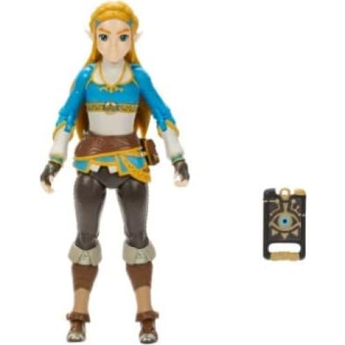 Figura de acción articulada Super Mario Jakks 10.16 cm + Zelda