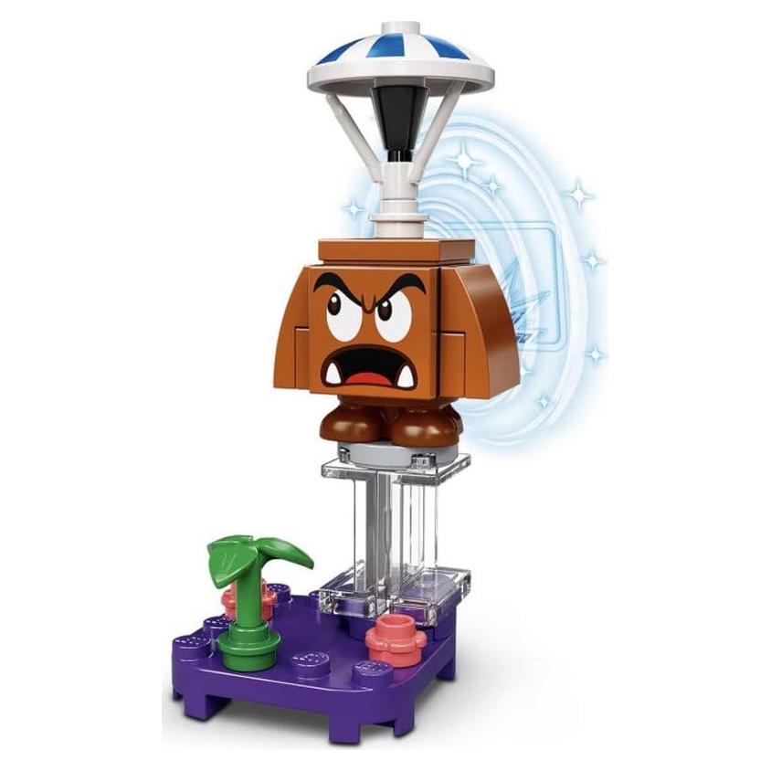 Minifigura Goomba con paracaídas LEGO Super Mario 71386