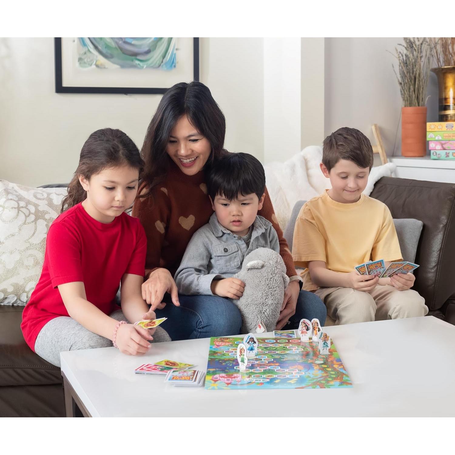 Juego de Mesa Héroes Princesa Jumping High Five - Cooperativo 1-4 Jugadores