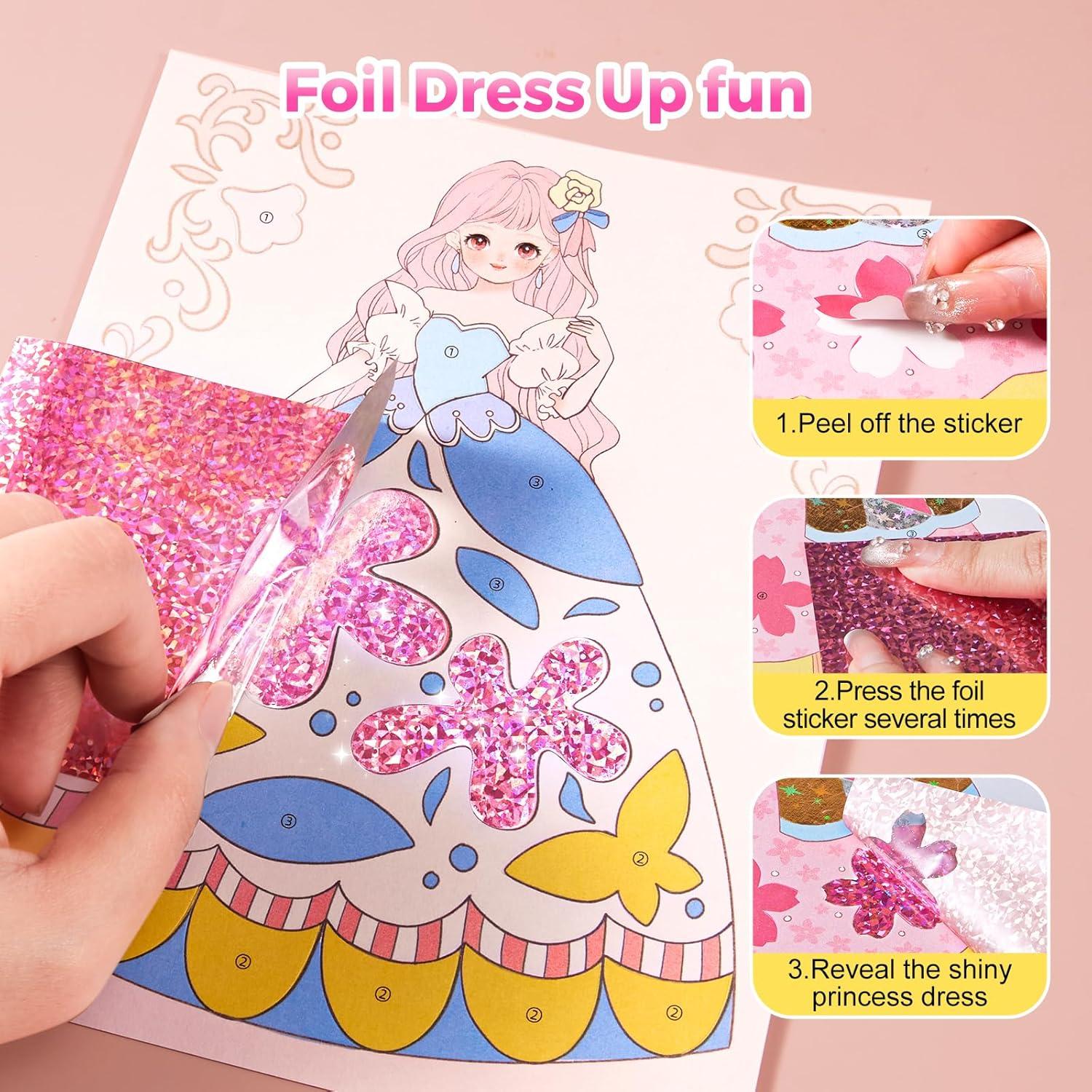 Kit de Manualidades de Princesa Jar Melo - 4 en 1 DIY