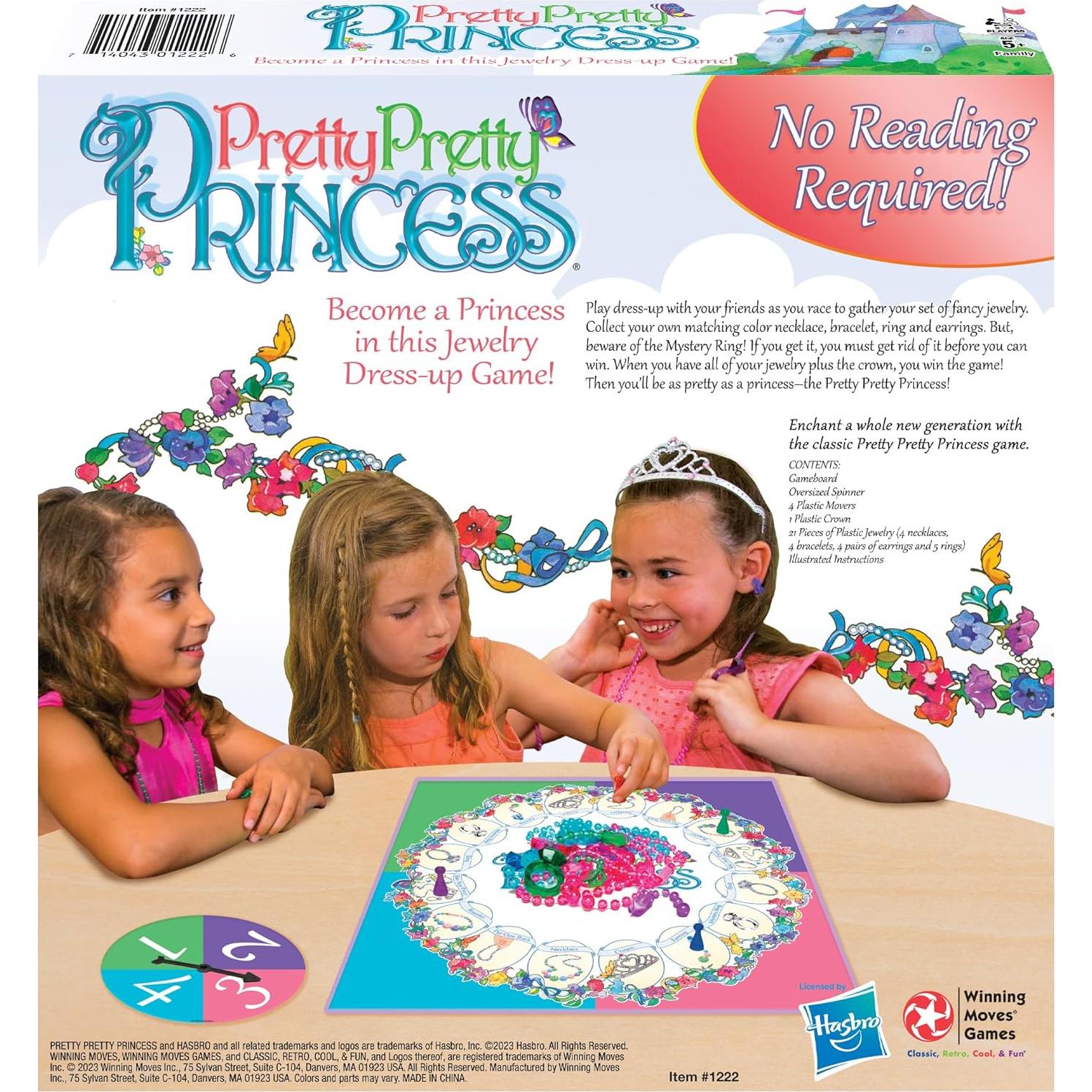 Juego de Vestir Bonita Princesa Winning Moves 1222 - 2-4 Jugadores