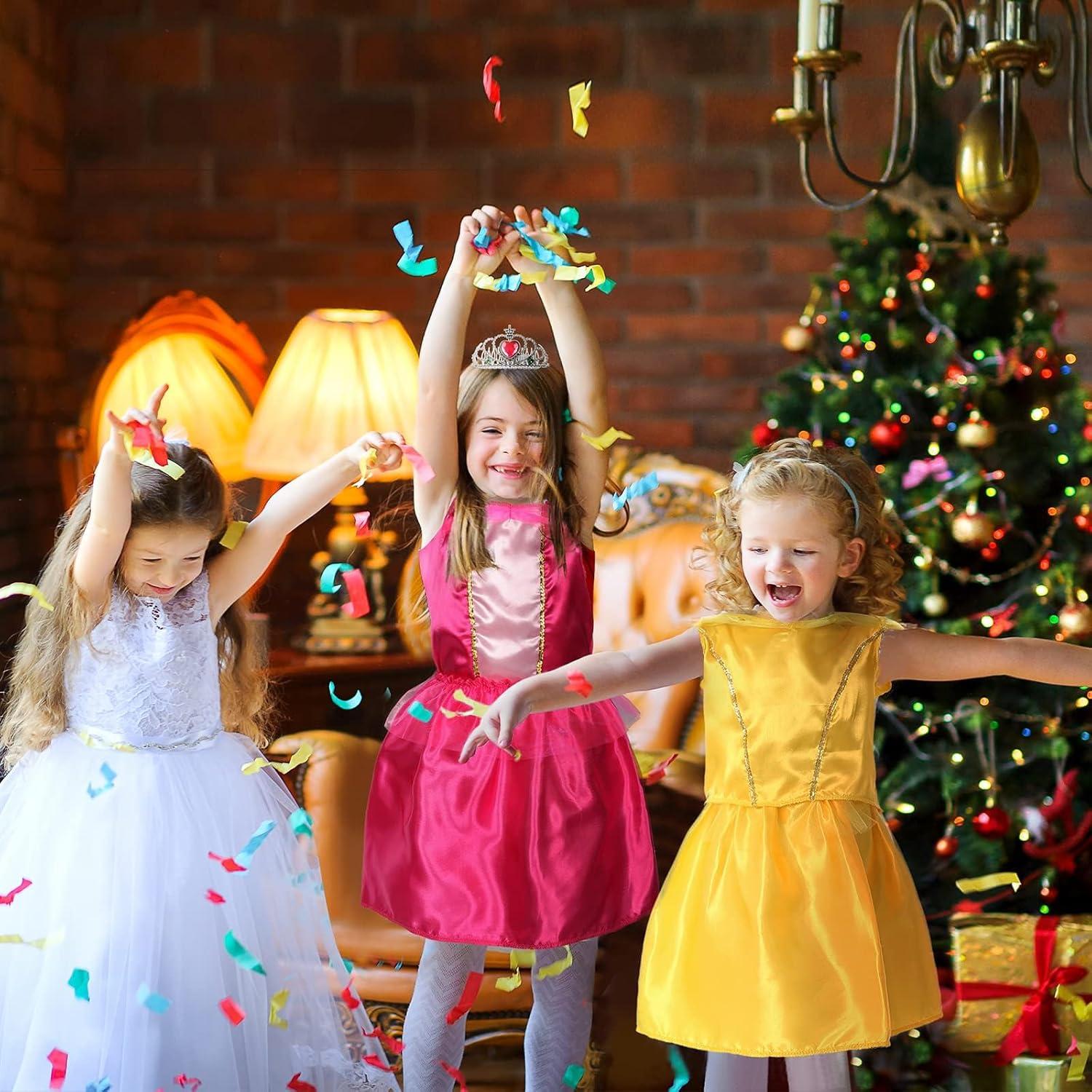 Conjunto de Disfraces de Princesa para Niñas 3-6 Años - 15 Piezas