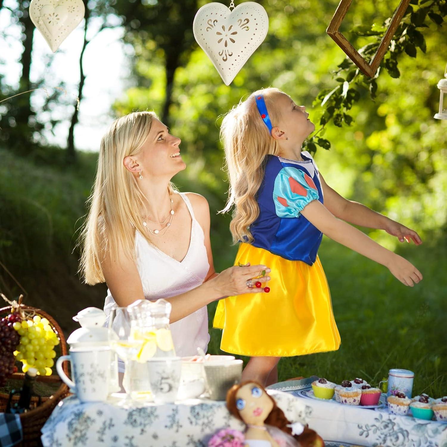 Conjunto de Disfraces de Princesa para Niñas 3-6 Años - 15 Piezas