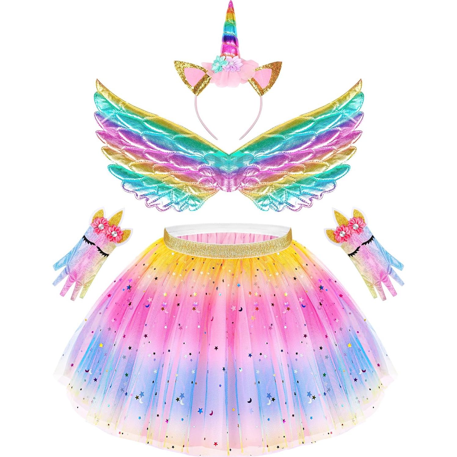 Conjunto de Disfraces para Niñas STOPKLAS 19 Piezas 3-6 Años