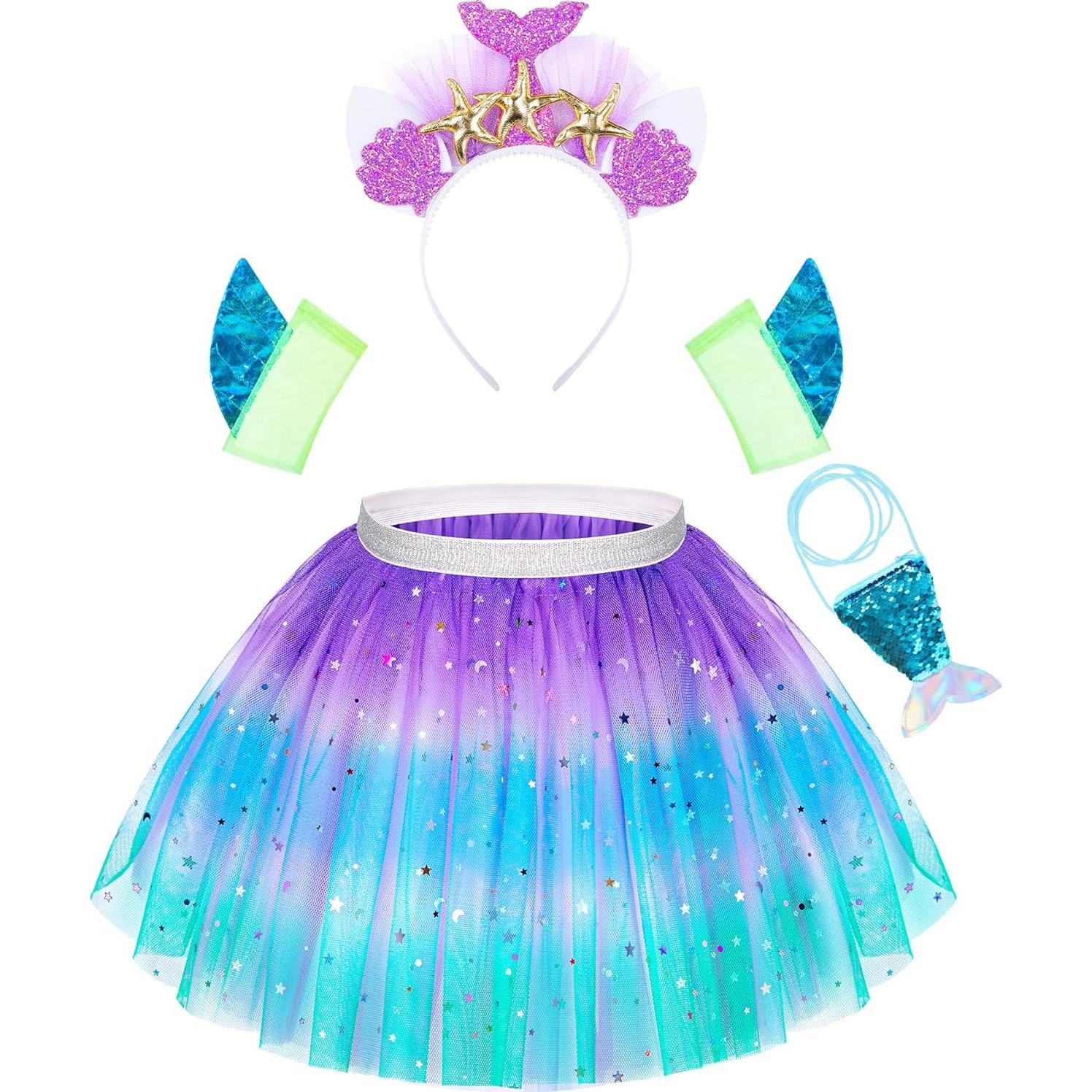 Conjunto de Disfraces para Niñas STOPKLAS 19 Piezas 3-6 Años