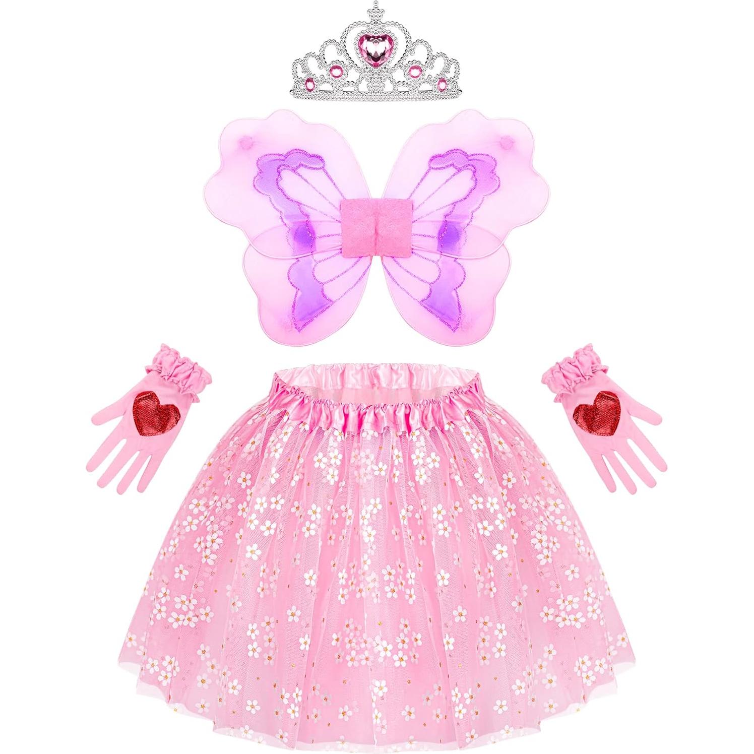 Conjunto de Disfraces para Niñas STOPKLAS 19 Piezas 3-6 Años