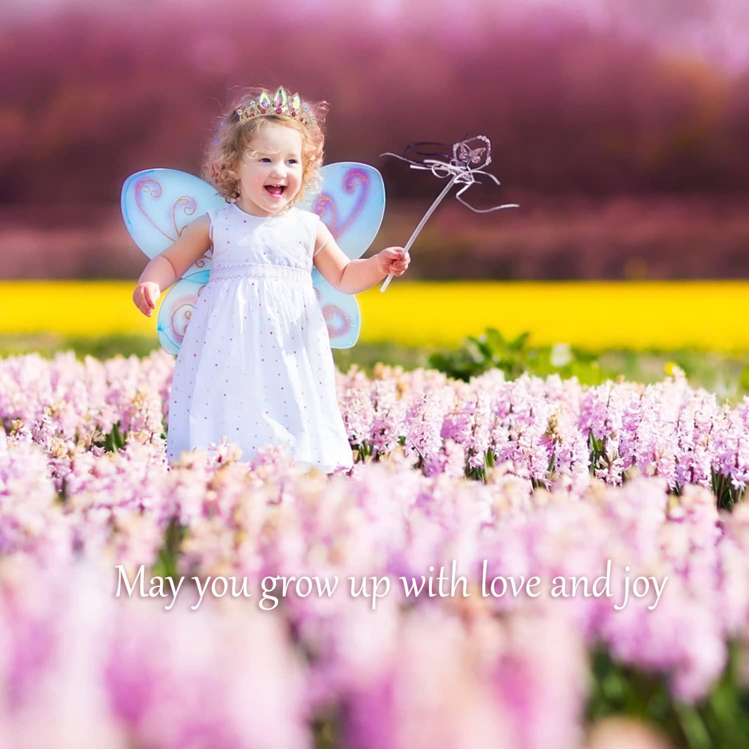 Corona de Princesa Multicolor Velscrun para Niñas