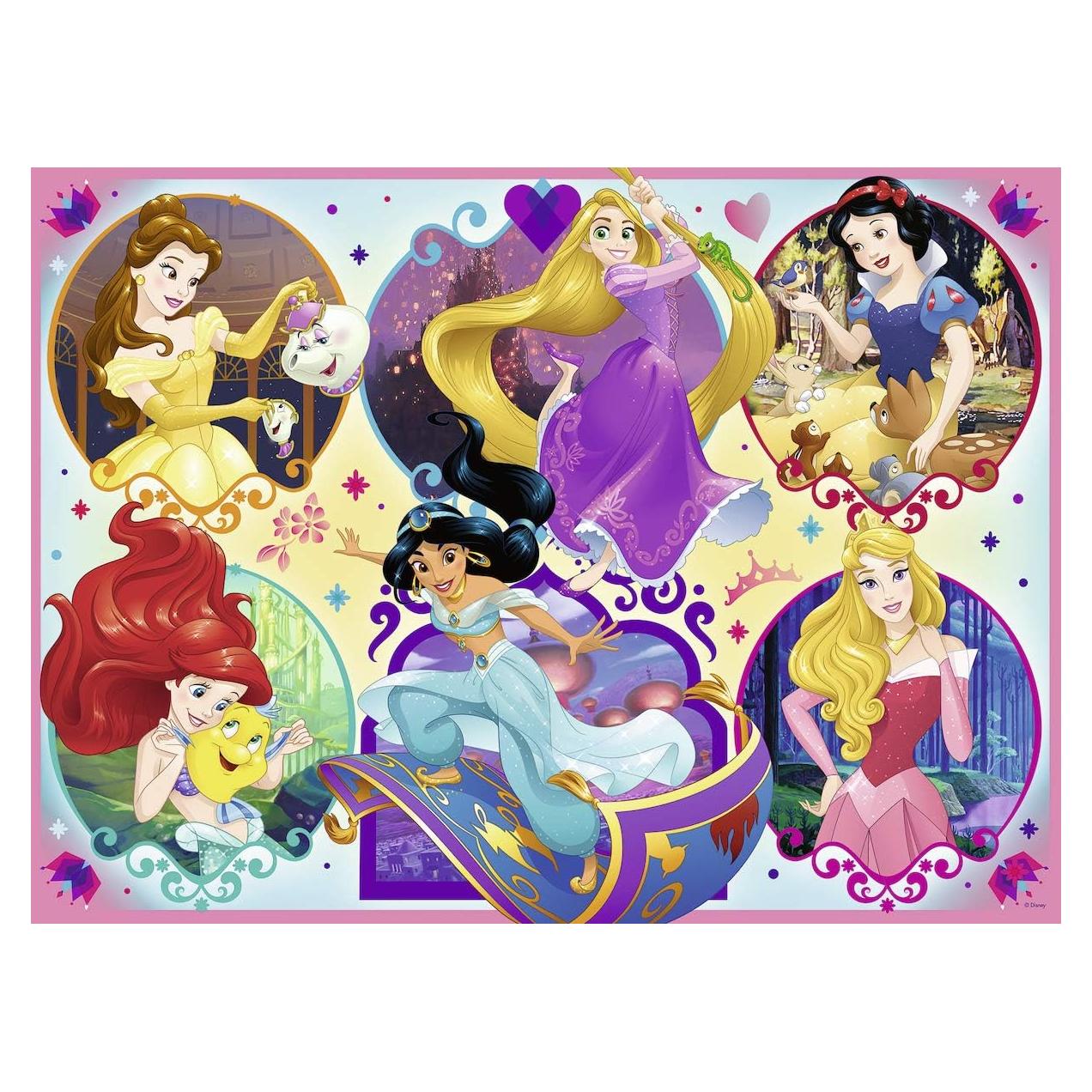 Rompecabezas Disney Princesas Ravensburger 100 Piezas 6-10 Años