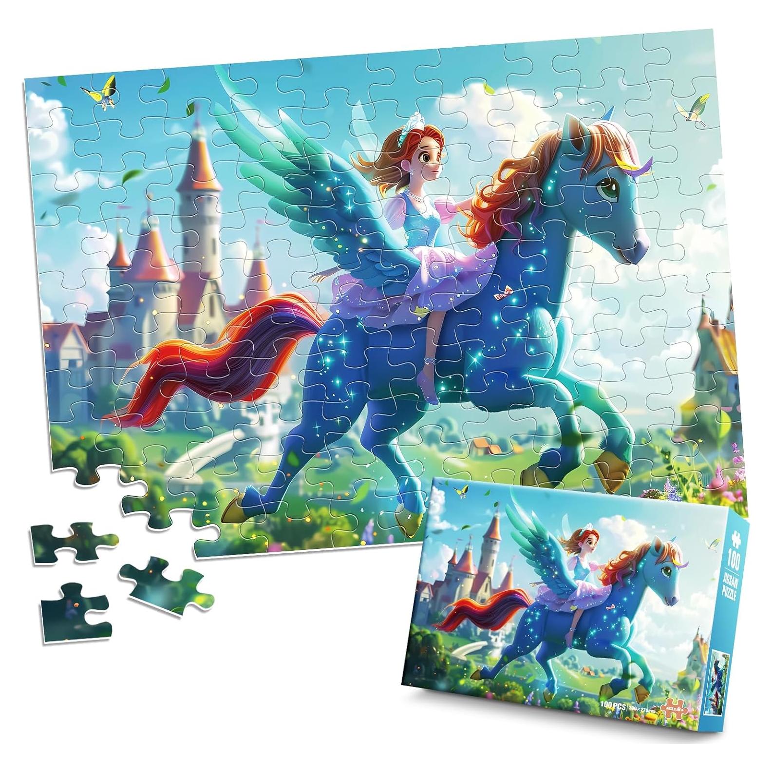 Rompecabezas de 100 Piezas Biarek Princesa para Niños