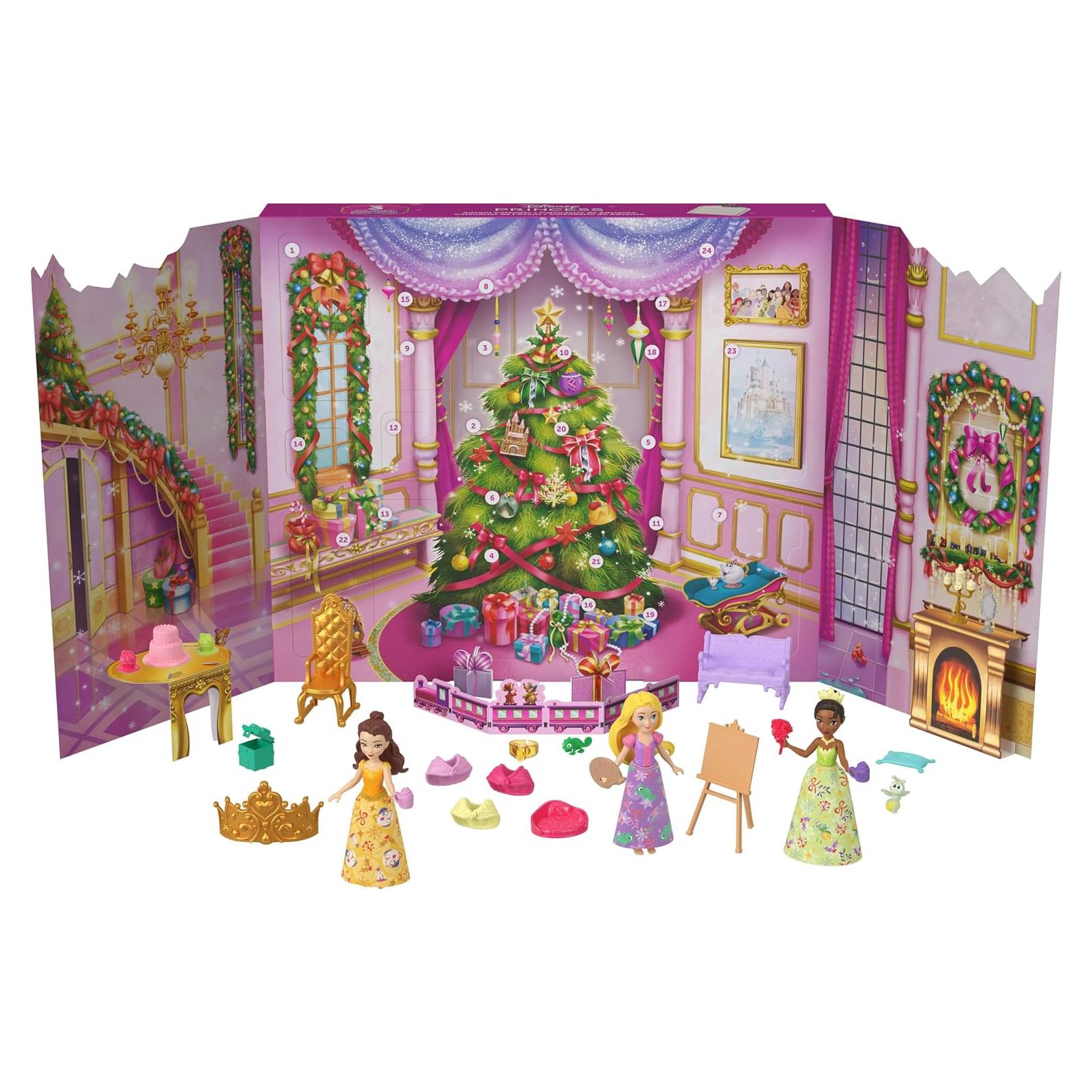 Calendario de Adviento Princesas Disney Mattel con 24 Sorpresas