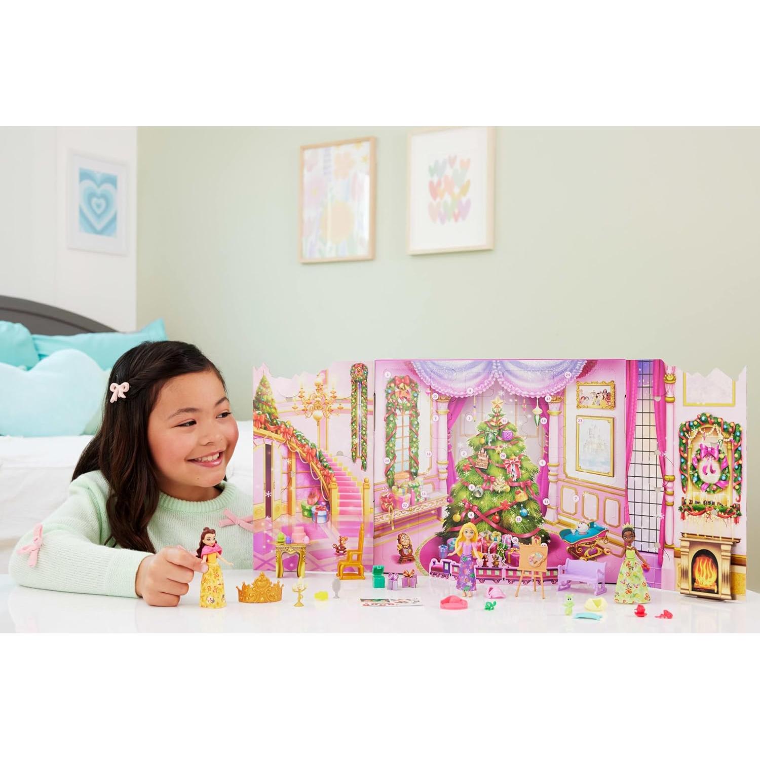 Calendario de Adviento Princesas Disney Mattel con 24 Sorpresas