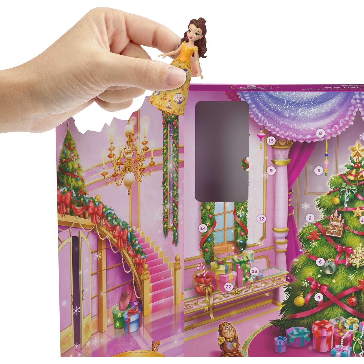 Calendario de Adviento Princesas Disney Mattel con 24 Sorpresas