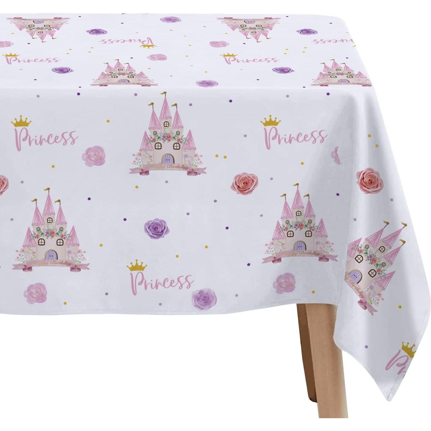 Mantel Desechable Princesa HIPVVILD 137x274 cm - Paquete de 3
