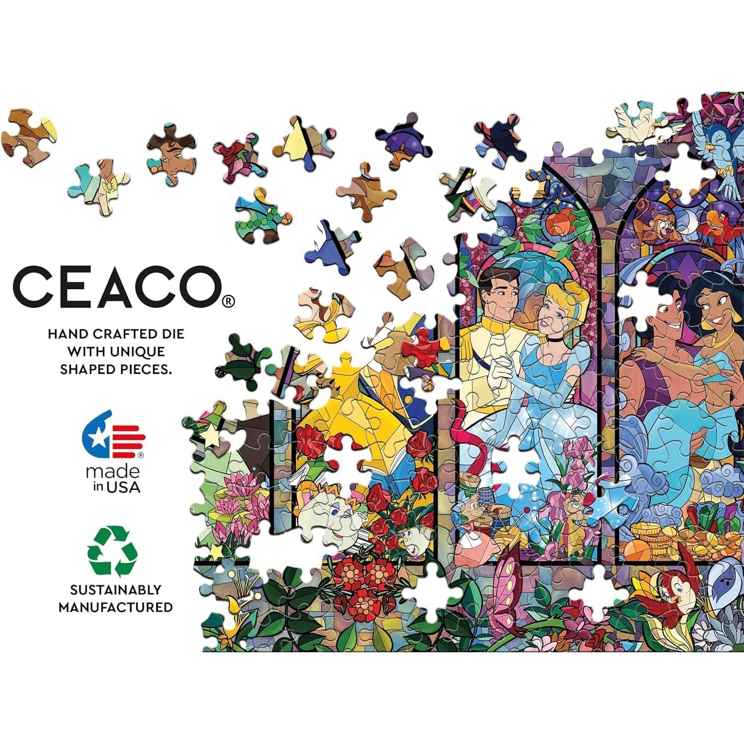 Rompecabezas Ceaco 1500 Piezas Castillo Princesa Ventanas Reales