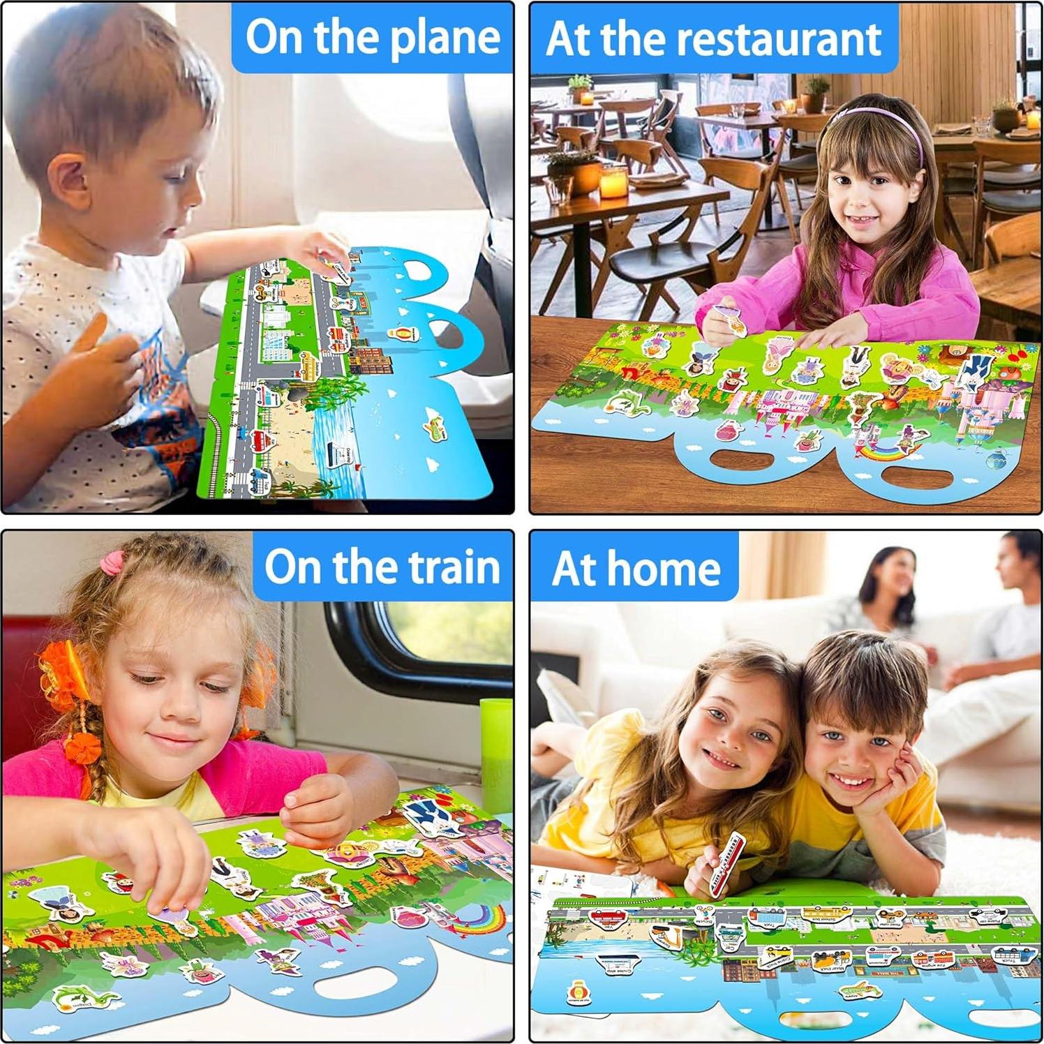 Libro de Pegatinas Reutilizables iGetooy Princesa 30x23.5cm