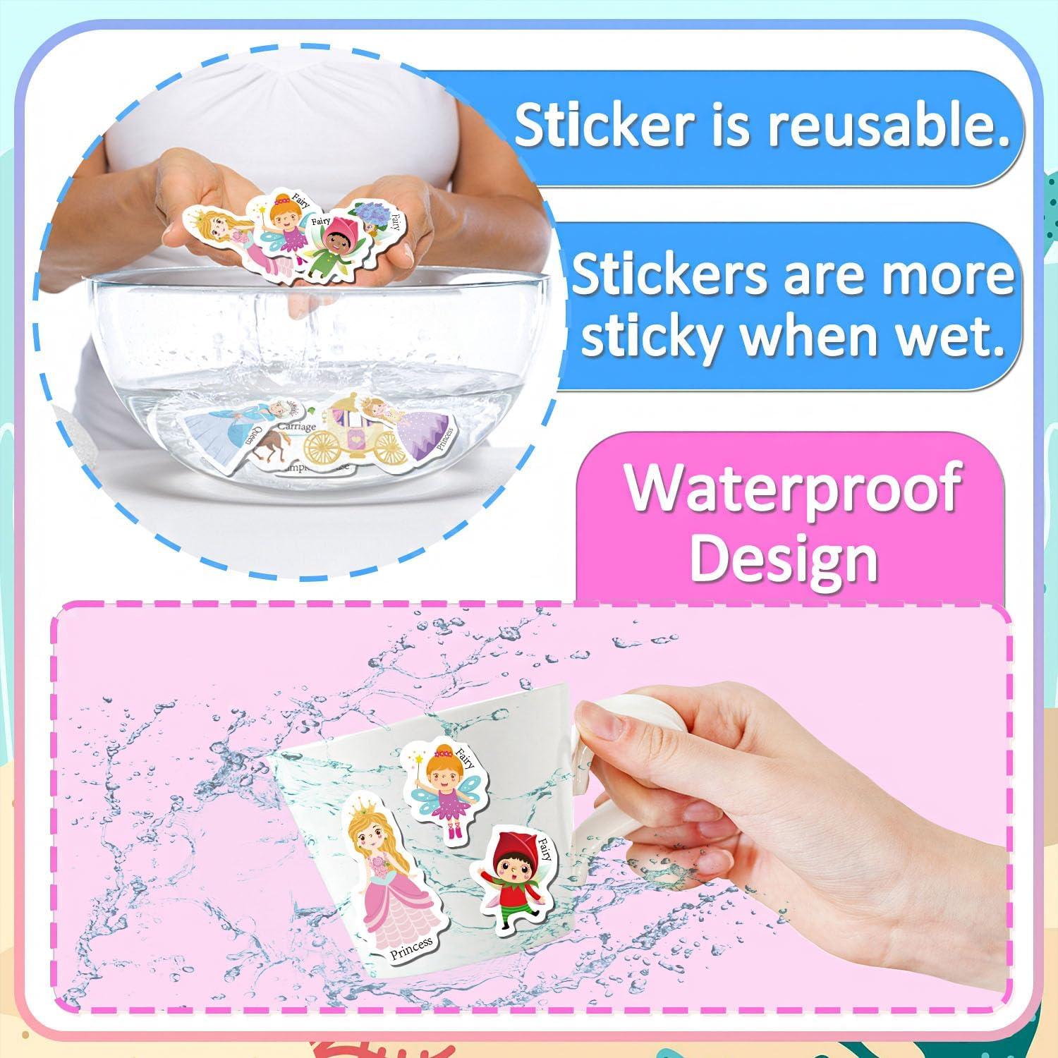 Libro de Pegatinas Reutilizables iGetooy Princesa 30x23.5cm