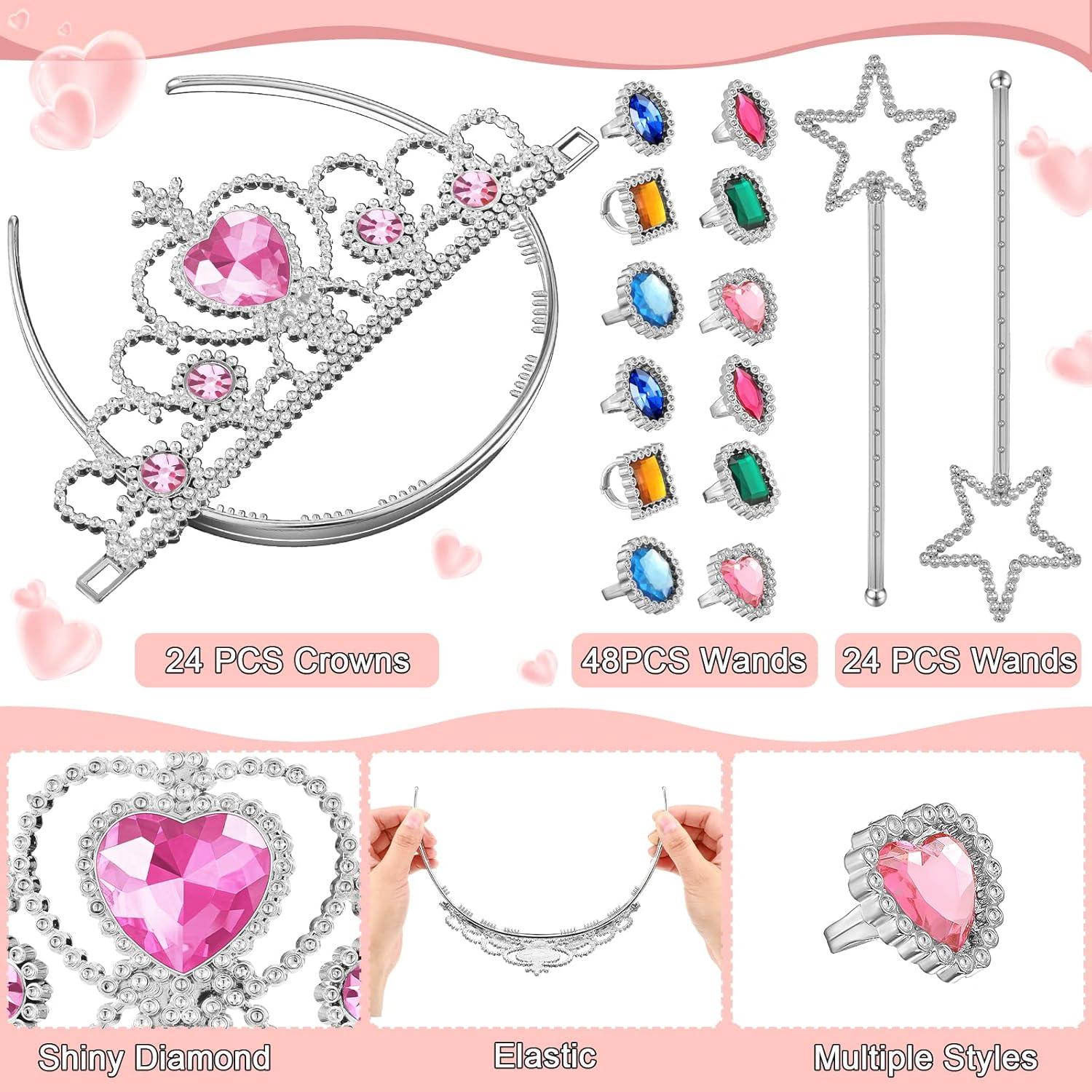 Set de Joyería de Princesa Yingzhao 96 Piezas para Niñas