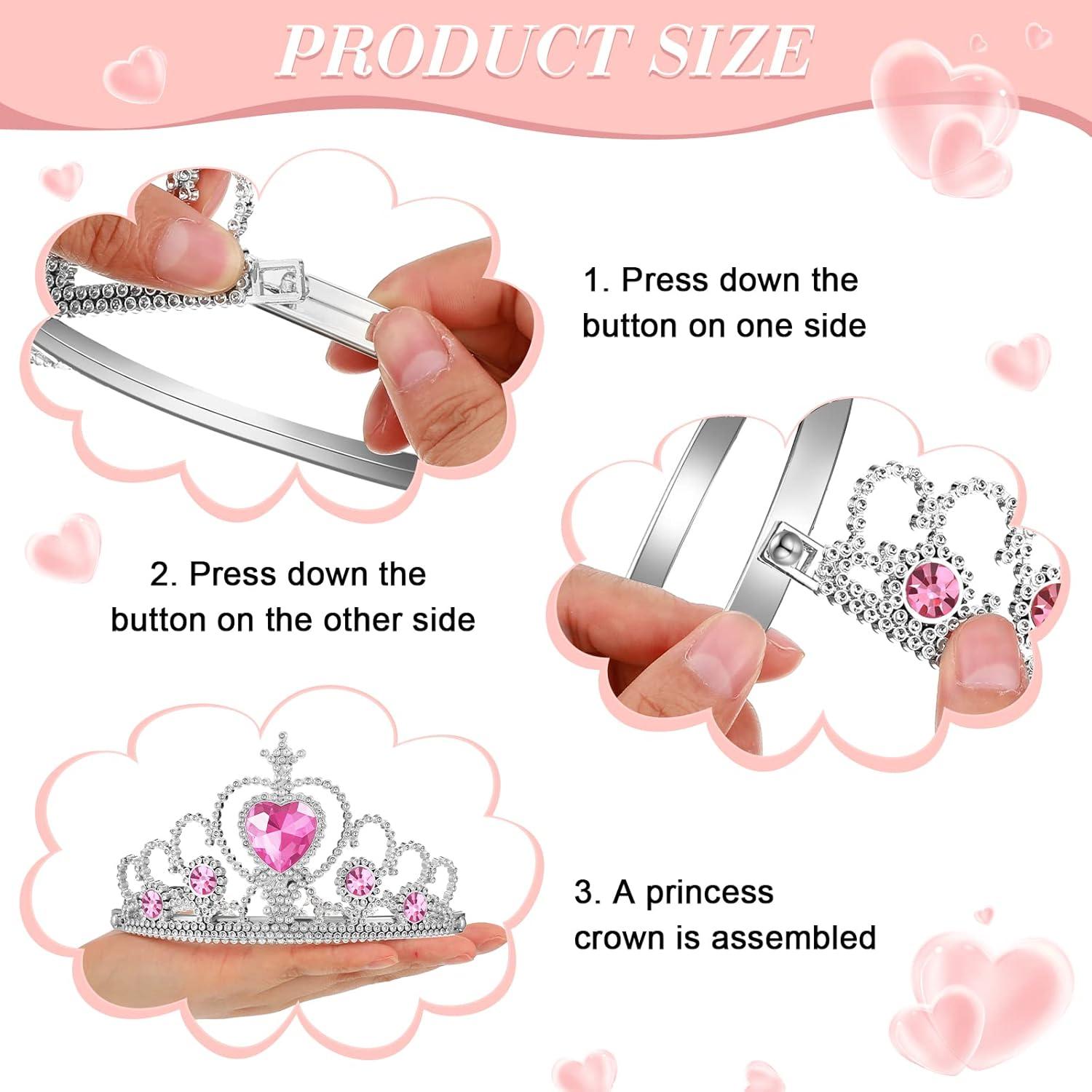 Set de Joyería de Princesa Yingzhao 96 Piezas para Niñas